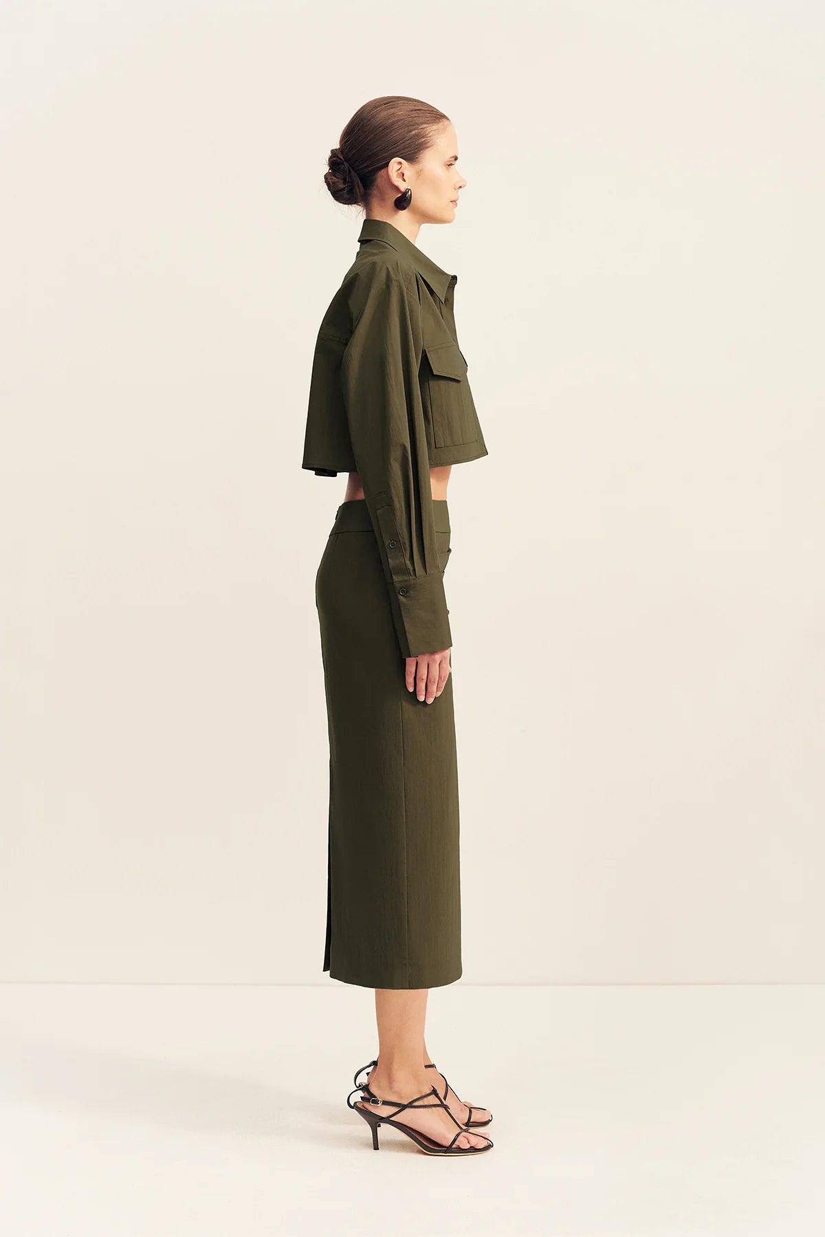 Shona Joy Campbell Midi Skirt | Jungle