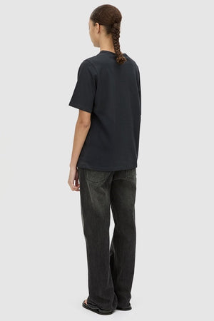 C&M Camilla & Marc Era Long Sleeve Graphic Tee | Navy/White