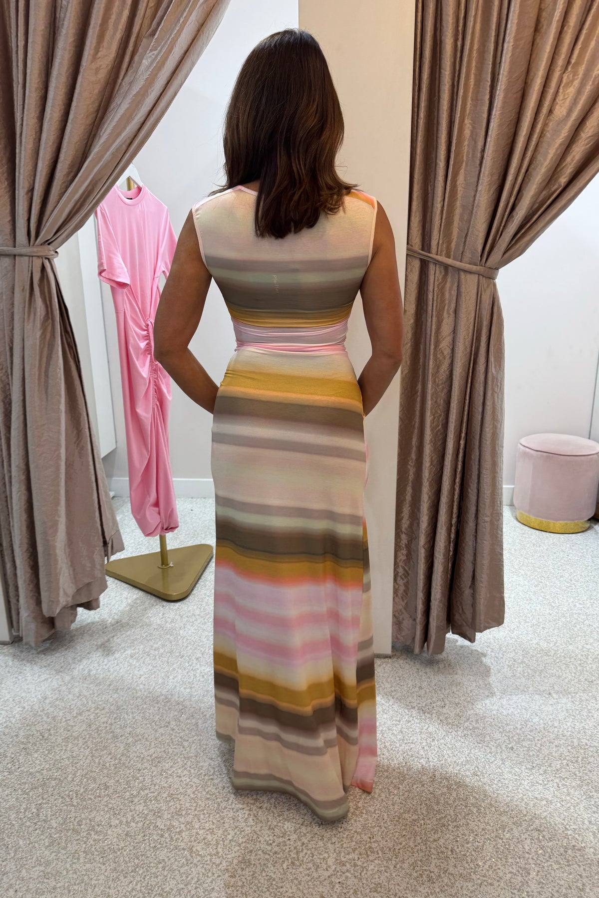 Pfeiffer The Elara Gown | Peach