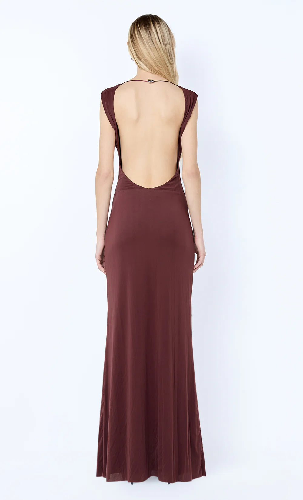 Bec + Bridge Brigitte Cowl Neck Maxi Dress | Blackberry