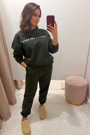 C&M Camilla & Marc Anca Track Pant | Bottle Green