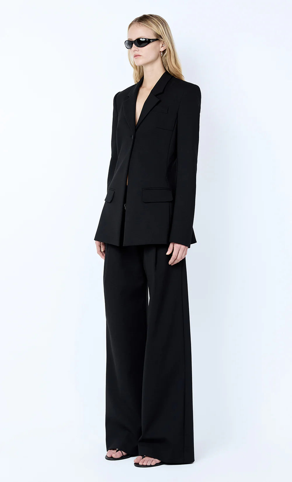 Bec + Bridge Mirren Longline Blazer | Black