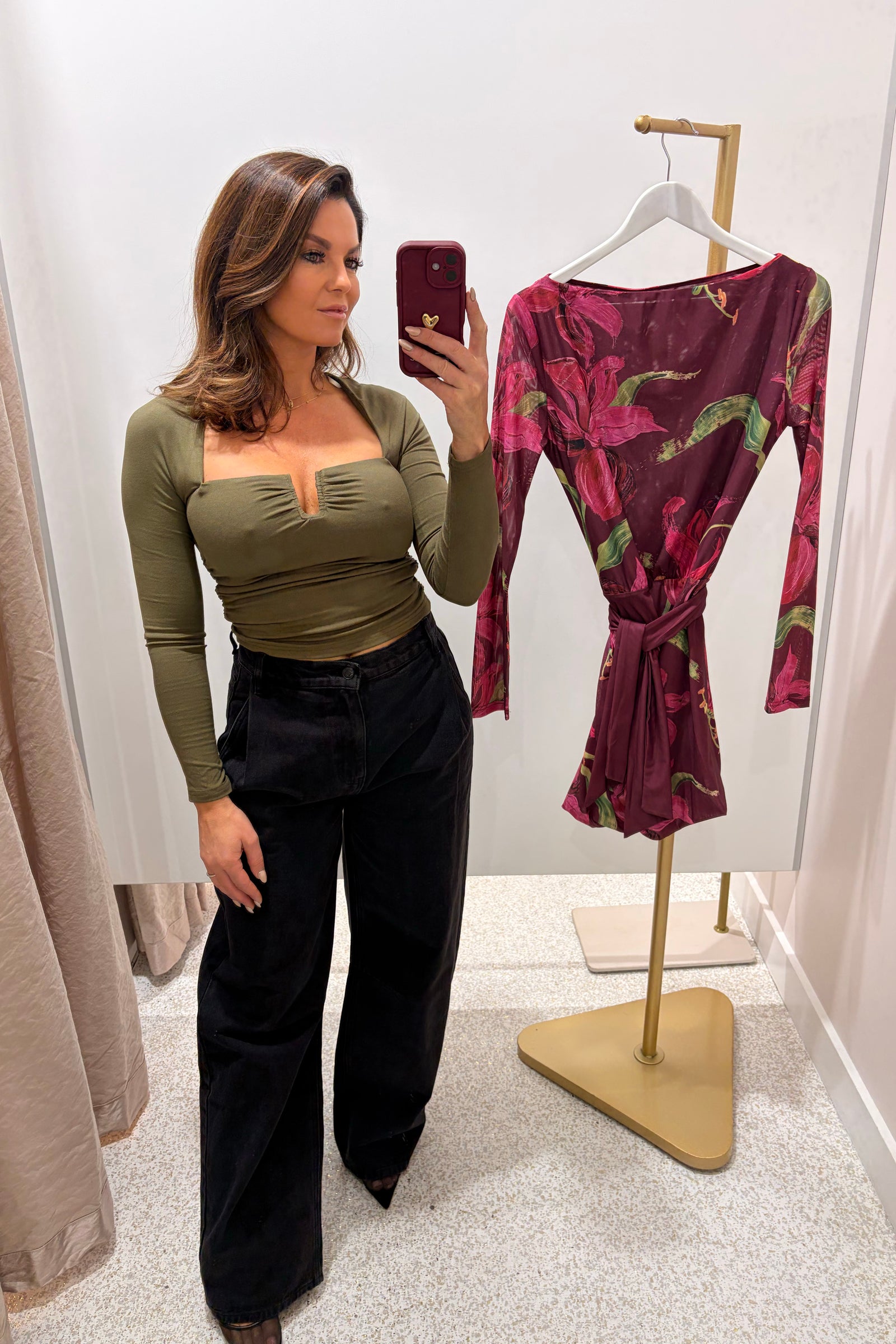 Sovere Studio Lola Top | Khaki