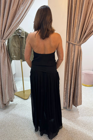 Bec + Bridge Jasmin V Maxi Dress | Black