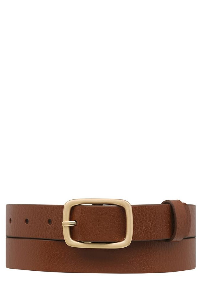 Status Anxiety The Nocturne Belt | Tan/Gold