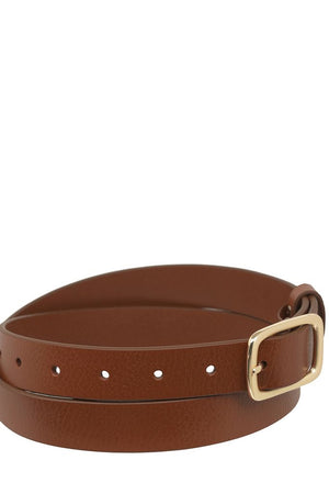 Status Anxiety The Nocturne Belt | Tan/Gold