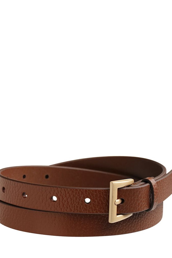 Status Anxiety Part Of Me Belt | Tan/Gold