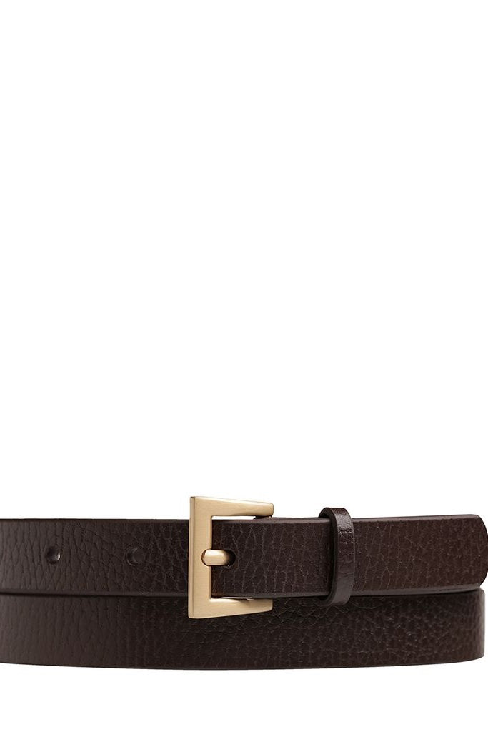 Status Anxiety Part Of Me Belt | Chocolate/Gold