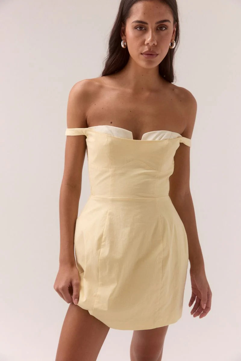 Sovere Studio Lure Mini Dress | Lemonade