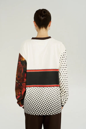 Summi Summi Long Sleeve Racer Tee | Chocolate Choux