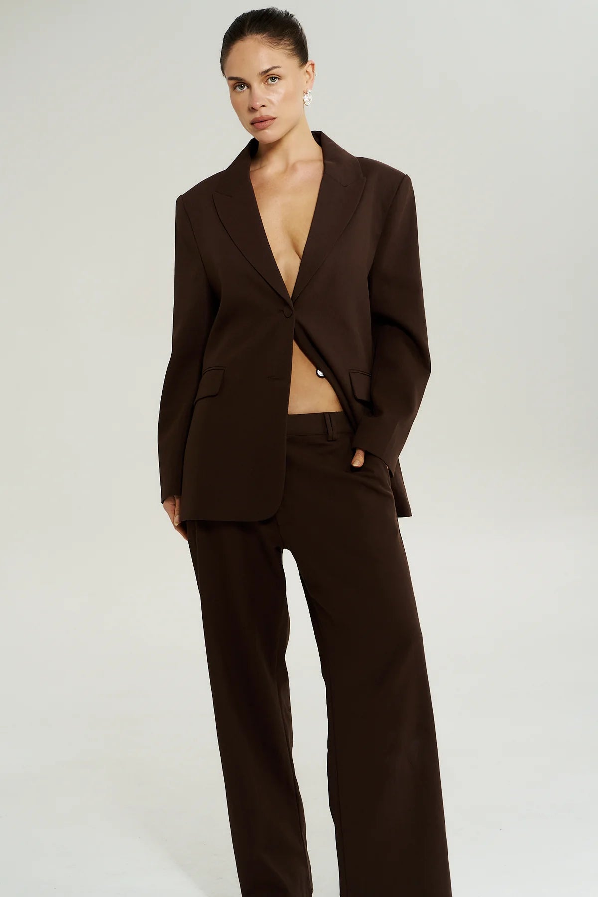 Summi Summi OS Blazer | Chocolate