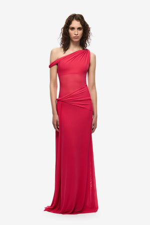 Misha The Sisal Dress | Bright Rose