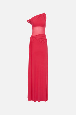 Misha The Sisal Dress | Bright Rose