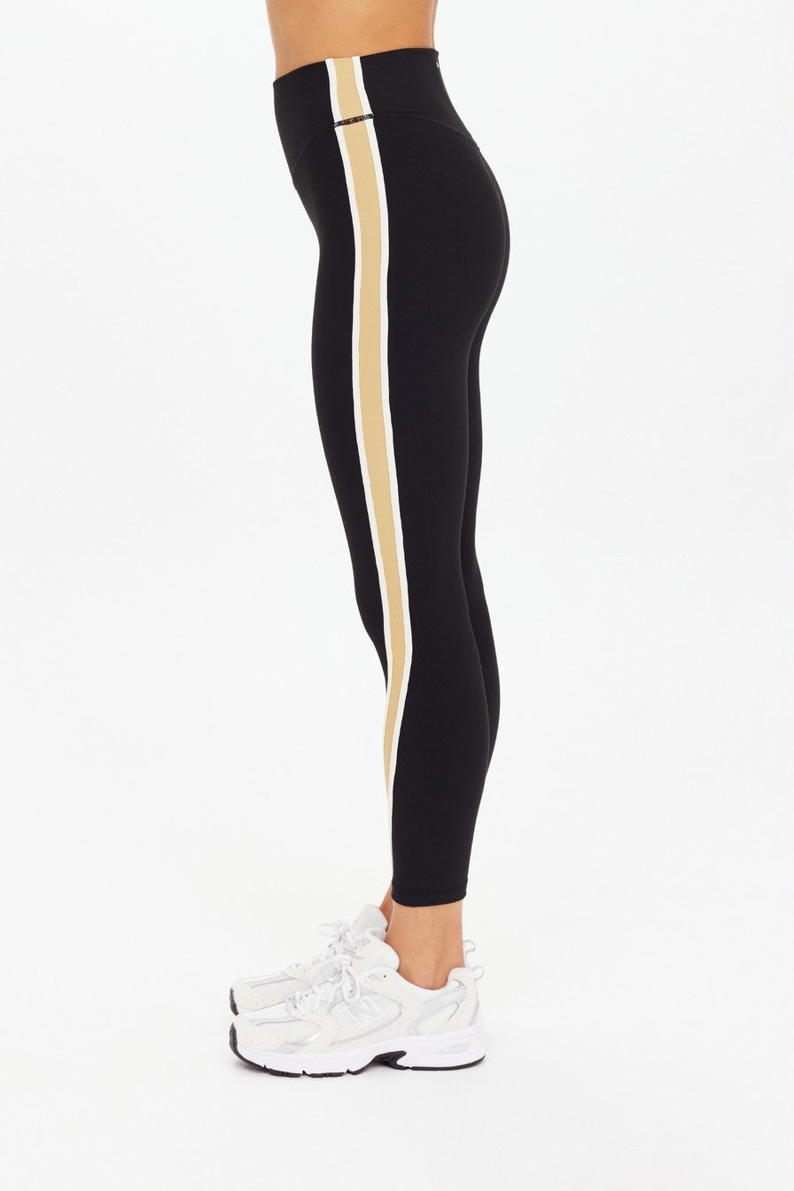 The Upside Arcadia 25' High Midi Pant | Black