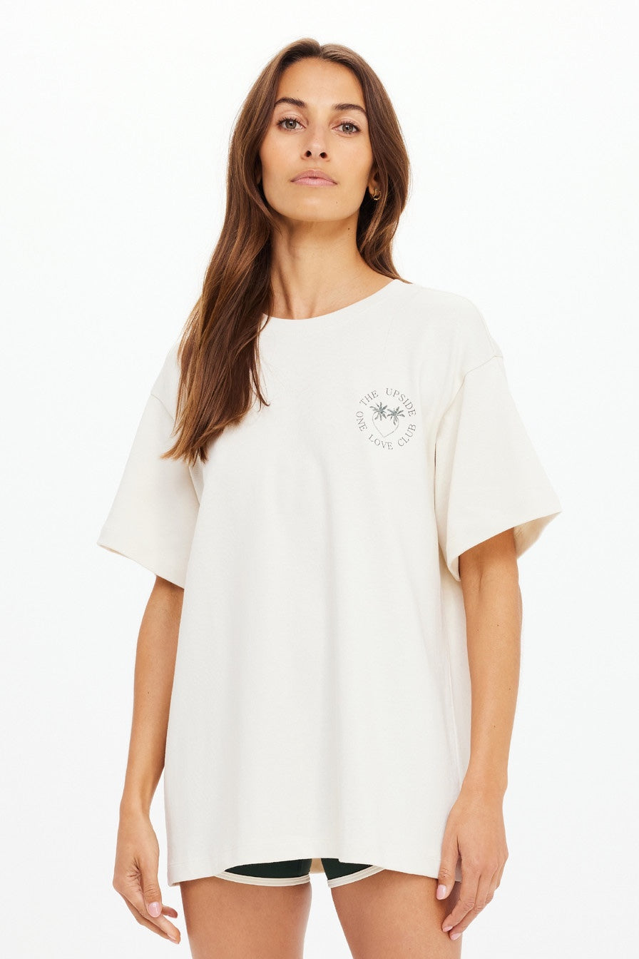 The Upside Molokai Sammi Tee | Cream