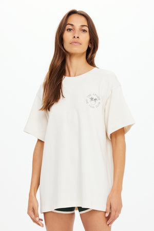 The Upside Molokai Sammi Tee | Cream
