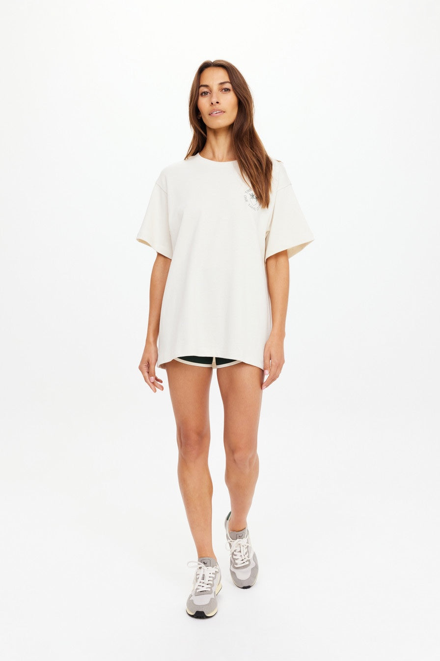The Upside Molokai Sammi Tee | Cream