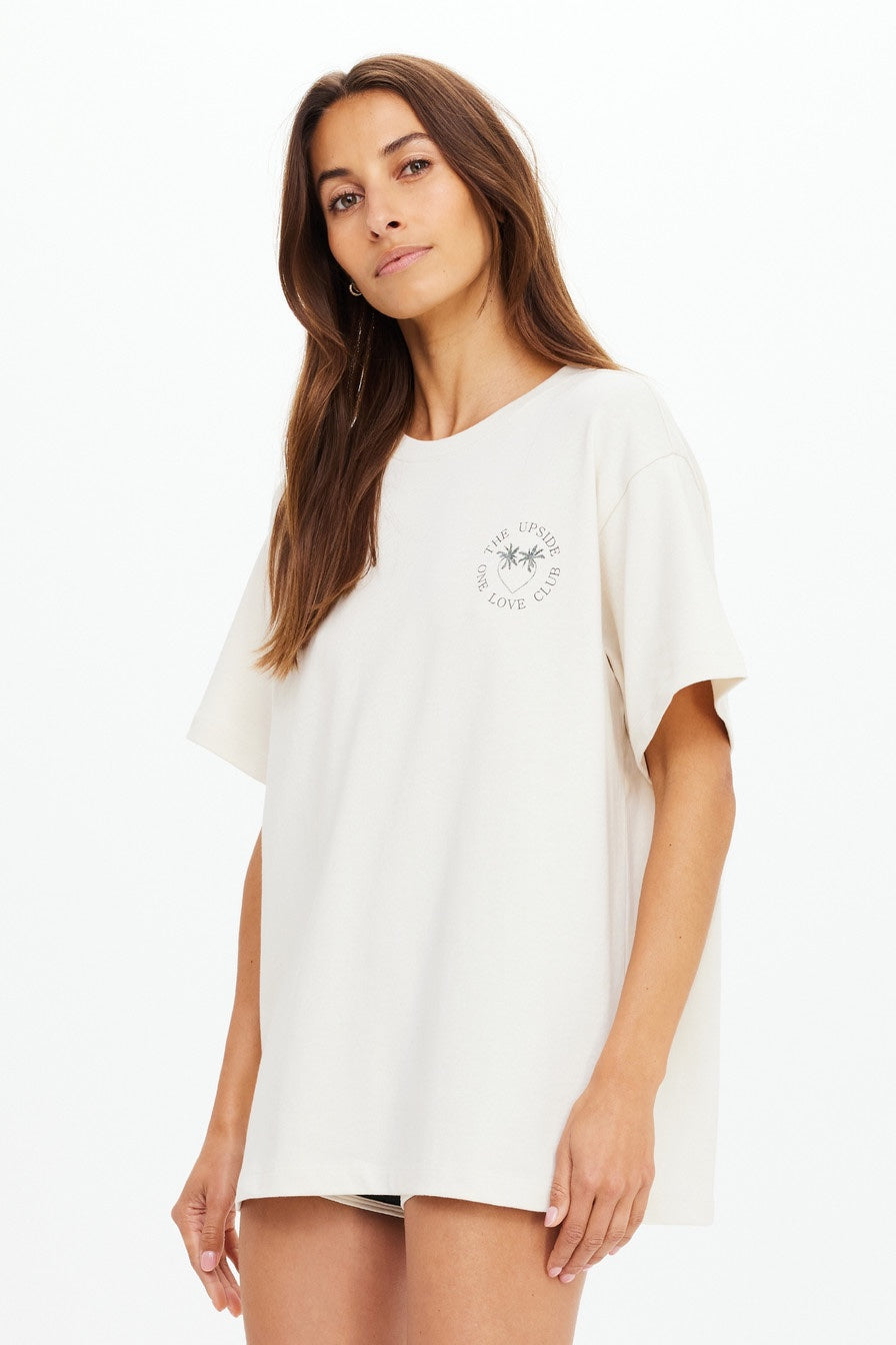 The Upside Molokai Sammi Tee | Cream