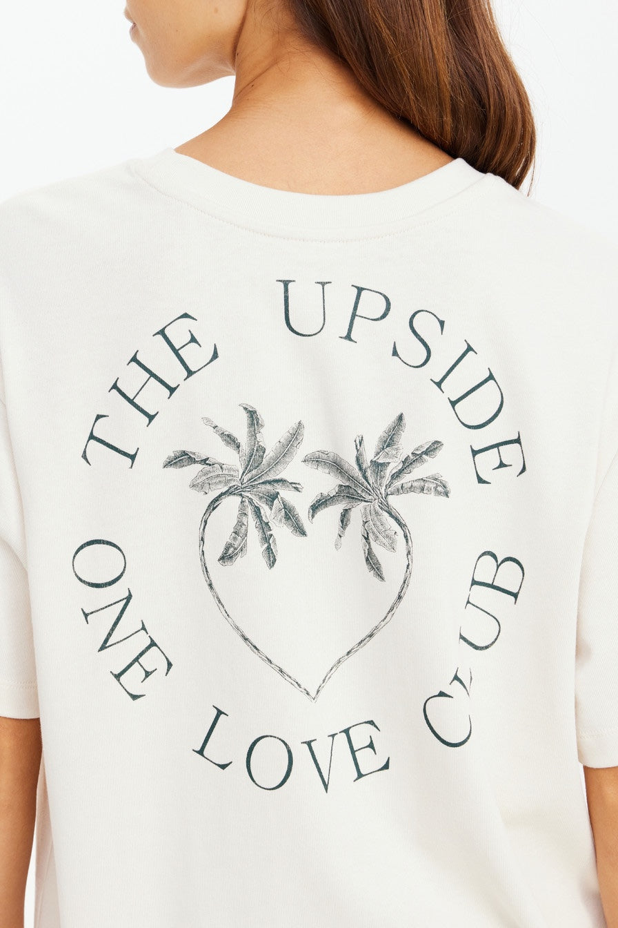 The Upside Molokai Sammi Tee | Cream