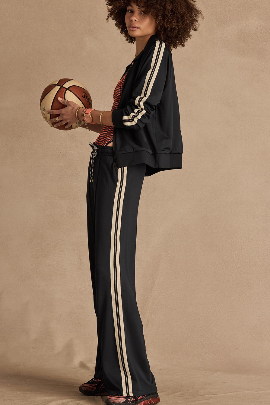 The Upside Empire Marine Wide Leg Pant | Meteorite