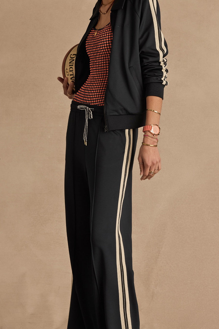 The Upside Empire Marine Wide Leg Pant | Meteorite