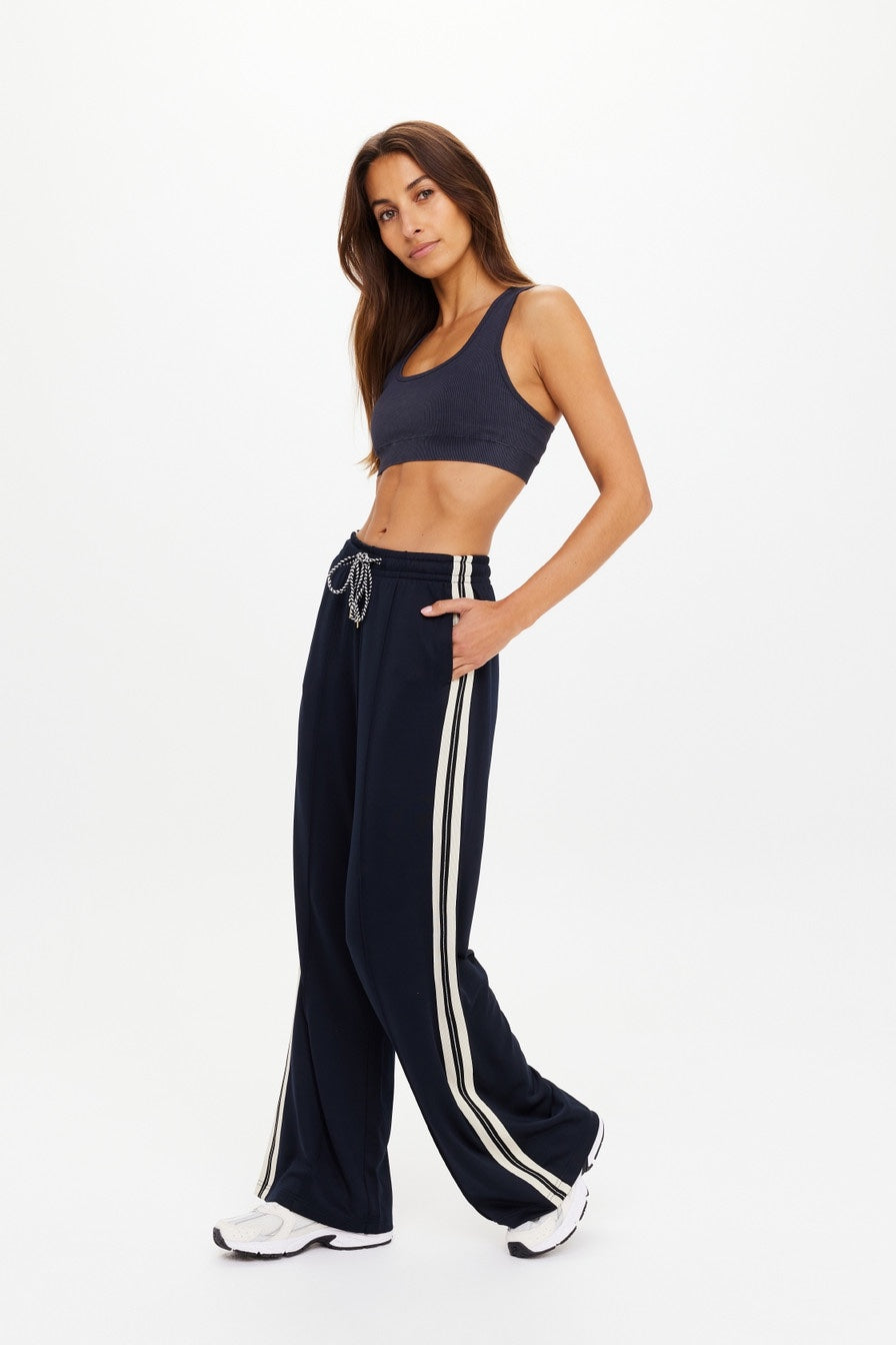 The Upside Empire Marine Wide Leg Pant | Meteorite