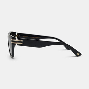Locello Paige Sunglasses | Black / Smoke