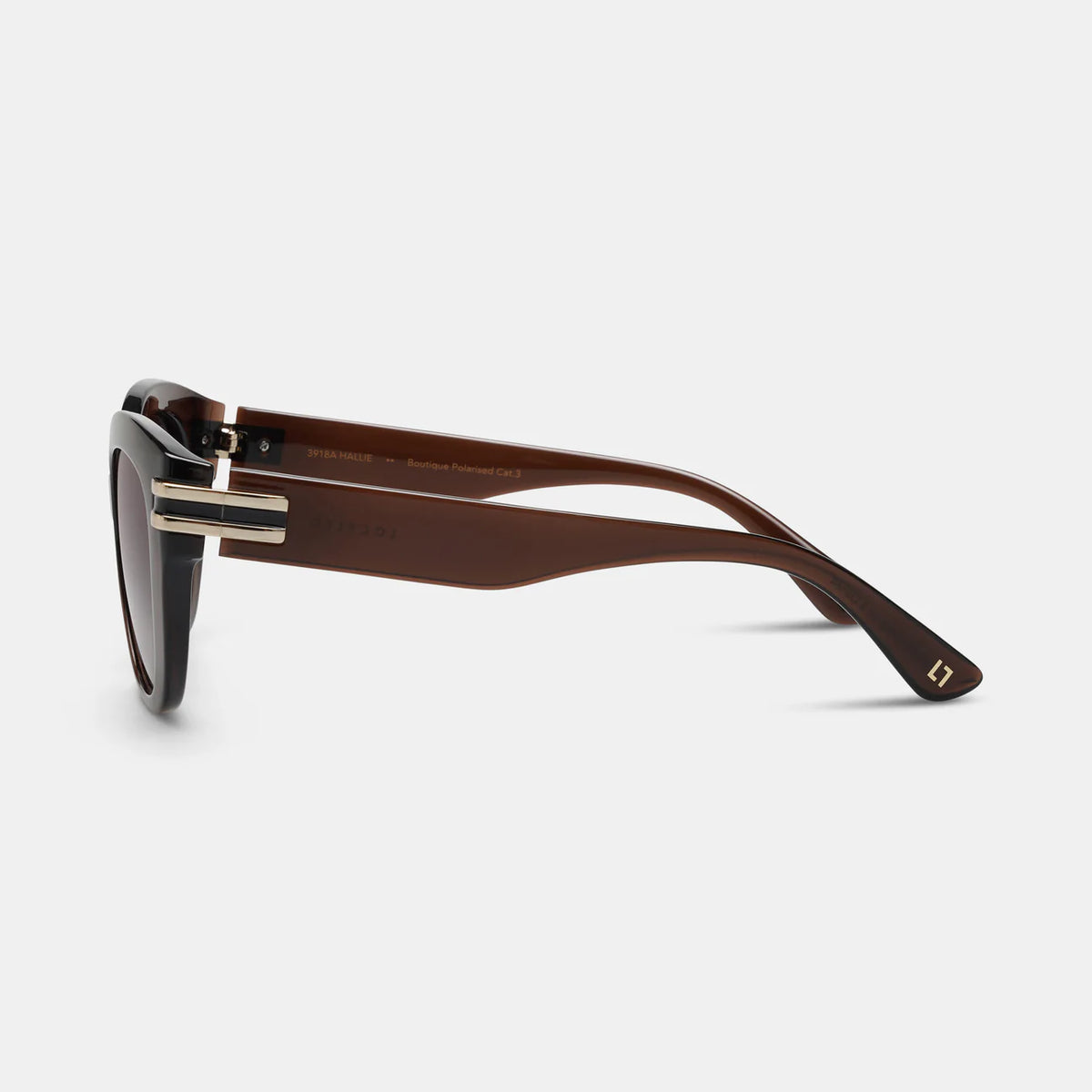 Locello Hallie Sunglasses | Nutshell / Brown