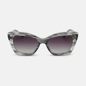 Locello Layla Sunglasses | Grey Mosaic / Smoke