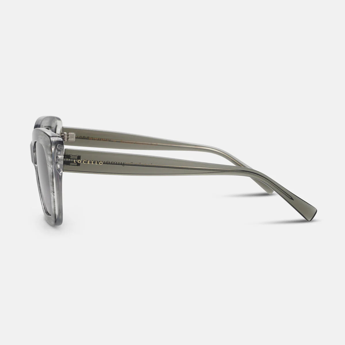 Locello Layla Sunglasses | Grey Mosaic / Smoke