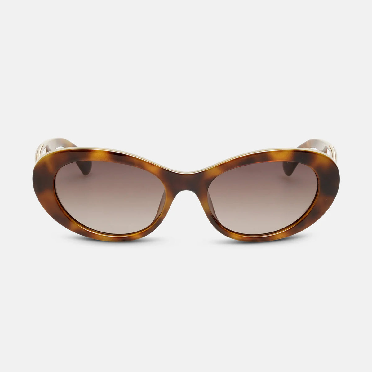 Locello Macey Sunglasses | Tortoiseshell / Gold Brown