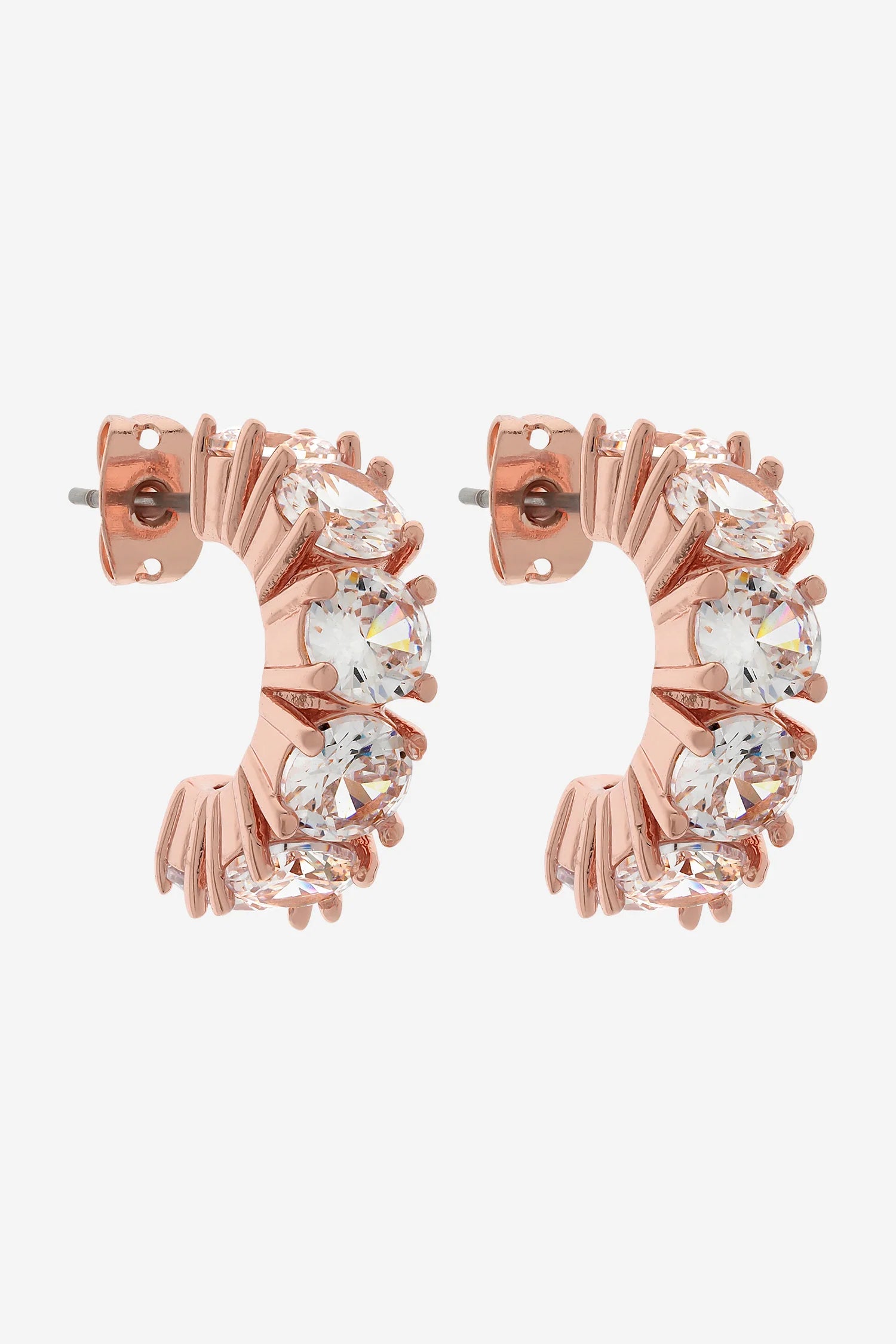 Liberte Vittoria CZ Earring | Rose Gold