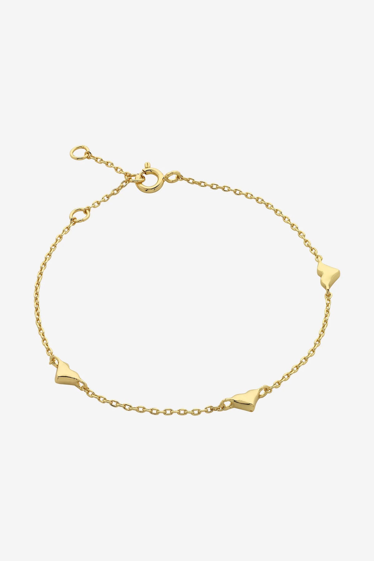 Liberte Mariel Heart Bracelet | Soft Gold