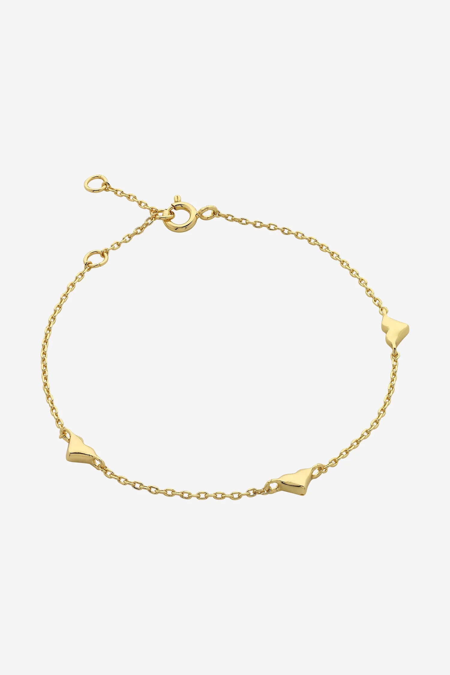 Liberte Mariel Heart Bracelet | Soft Gold