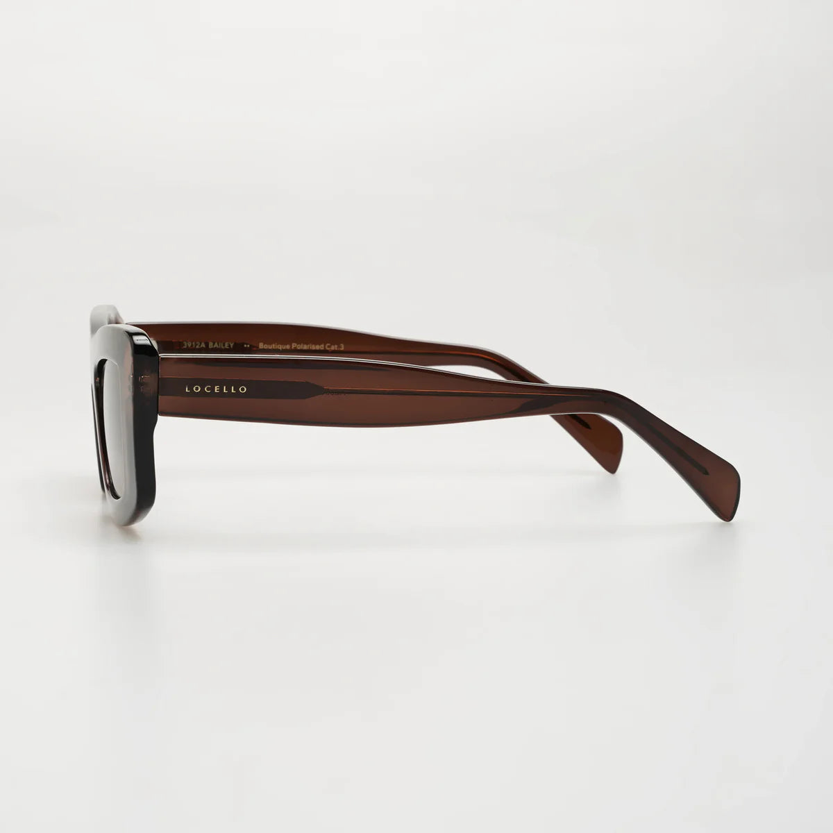 Locello Bailey Sunglasses | Nutshell Brown