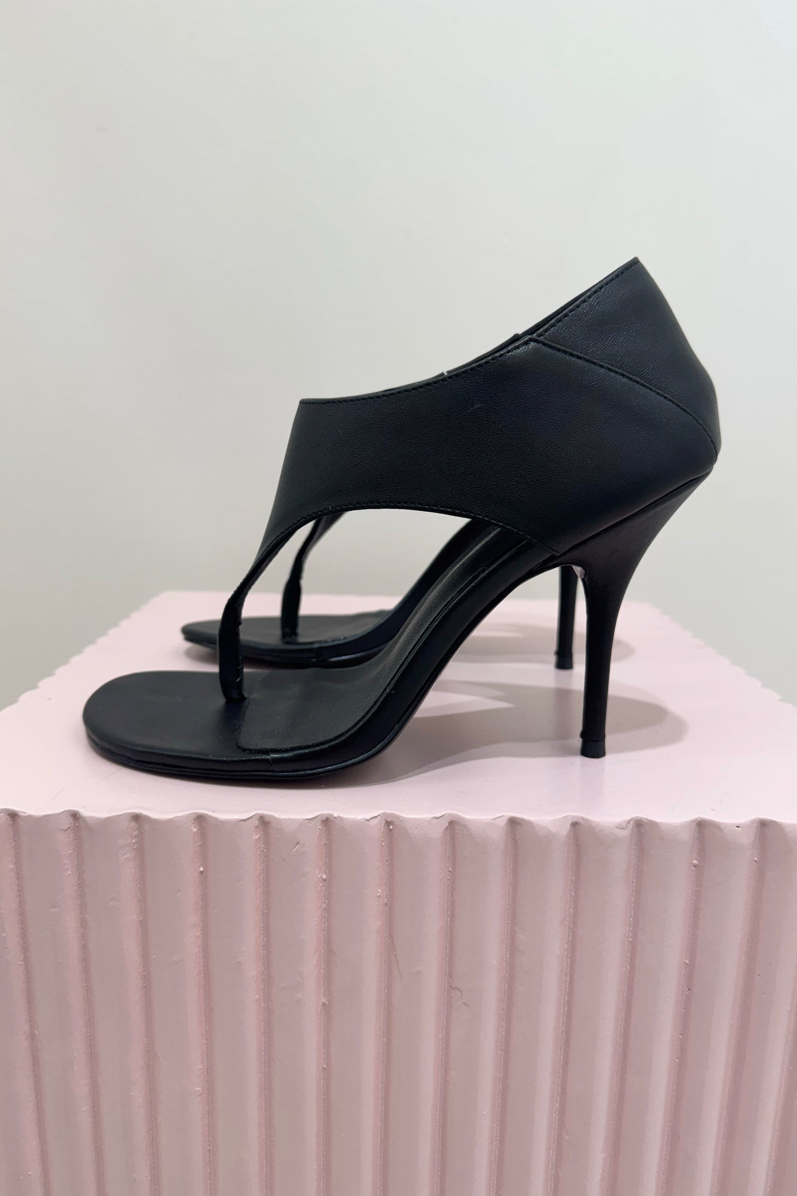Alias Mae Abigail Heel | Black Leather