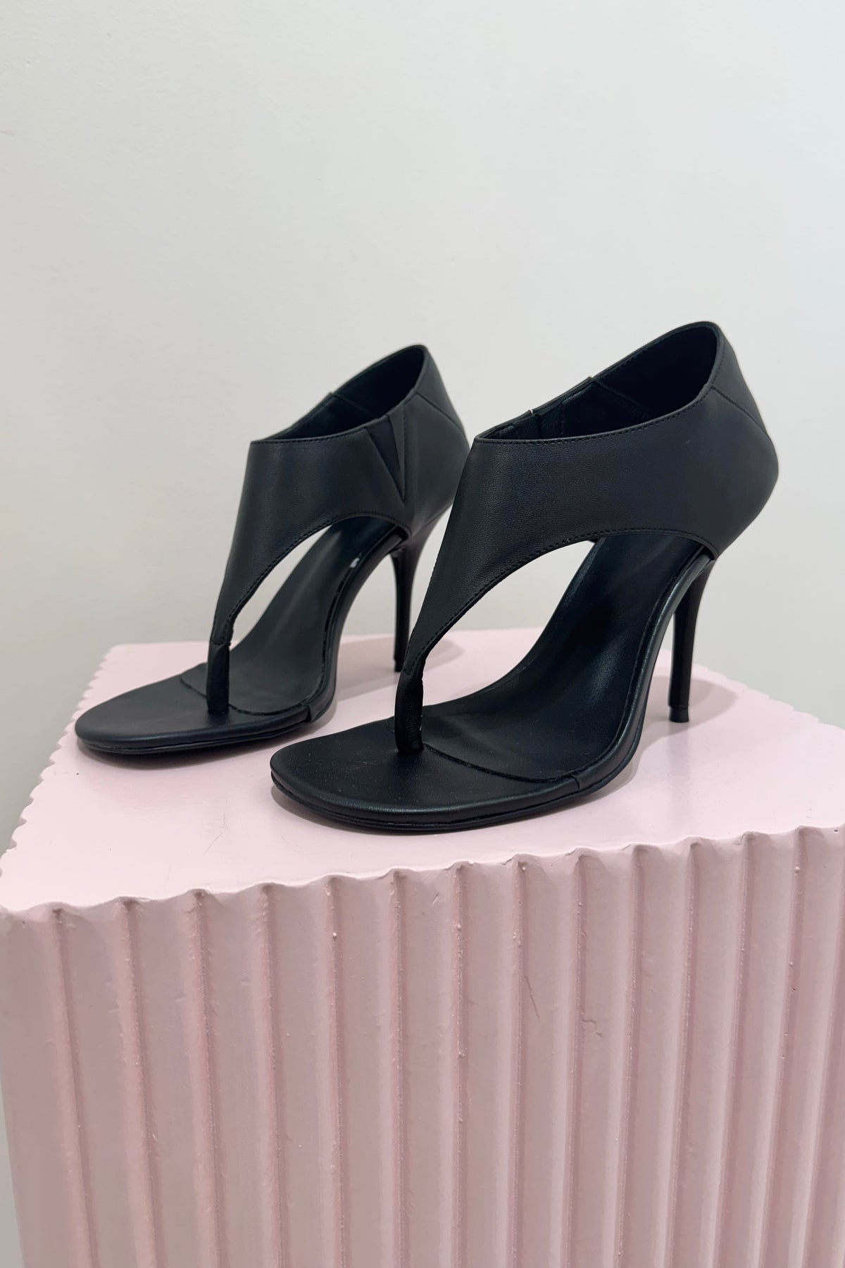 Alias Mae Abigail Heel | Black Leather