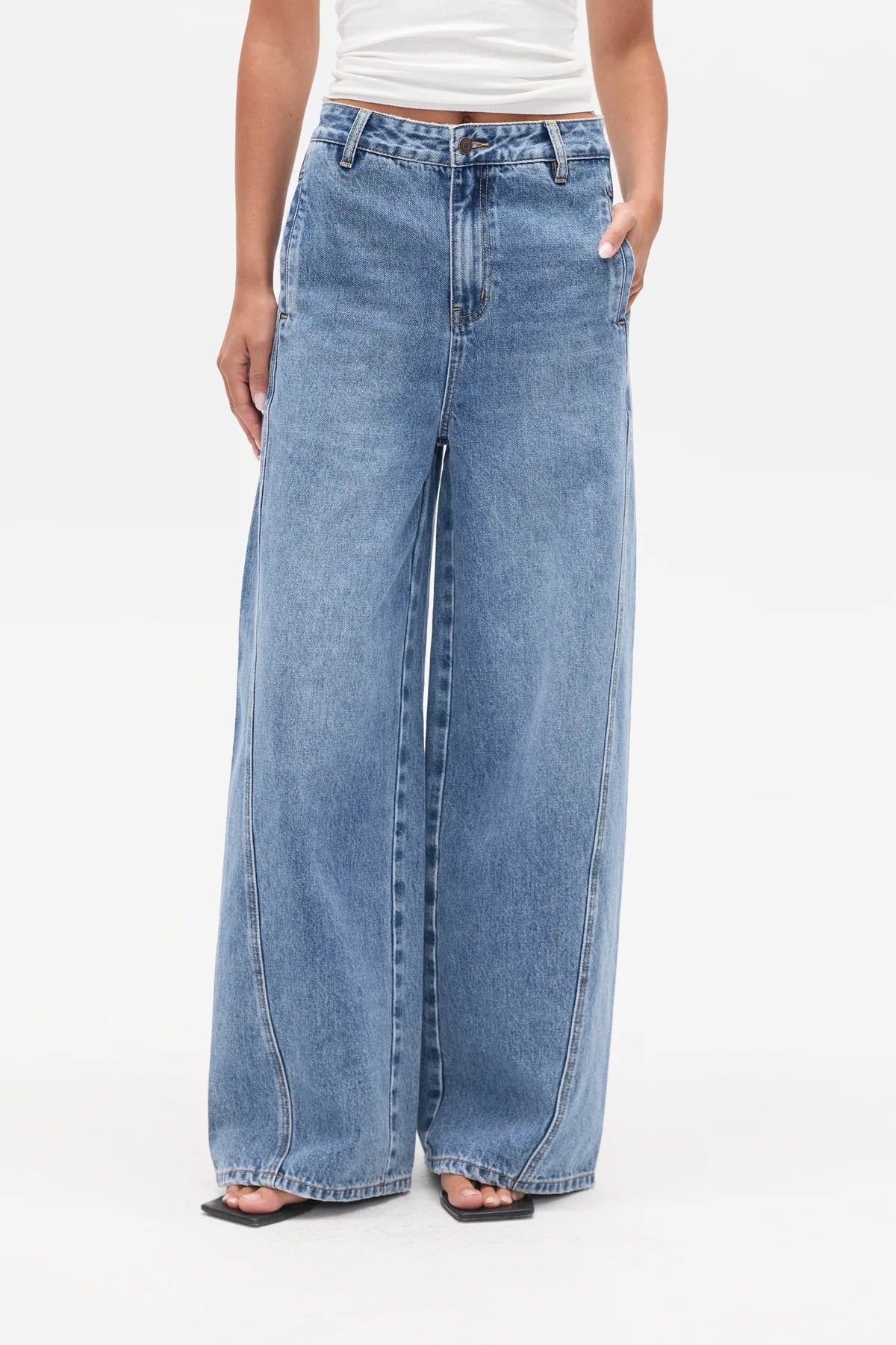 Bayse Brand June Jean | True Blue