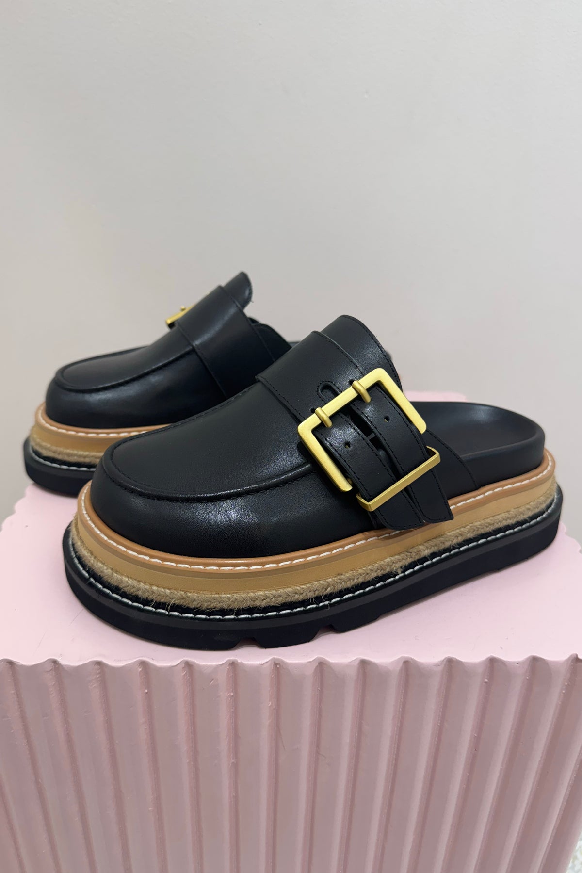 Alias Mae Vella Platform Mule | Black