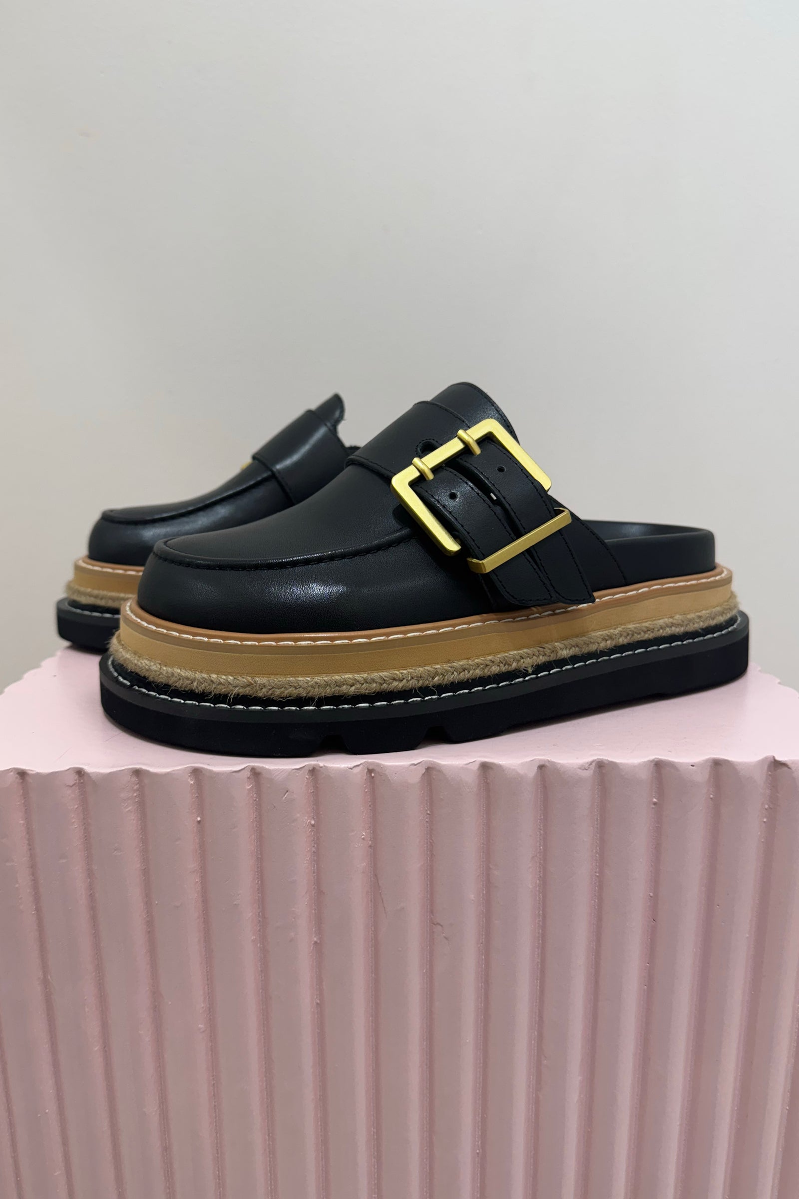 Alias Mae Vella Platform Mule | Black