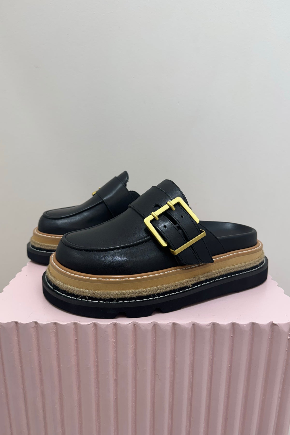 Alias Mae Vella Platform Mule | Black