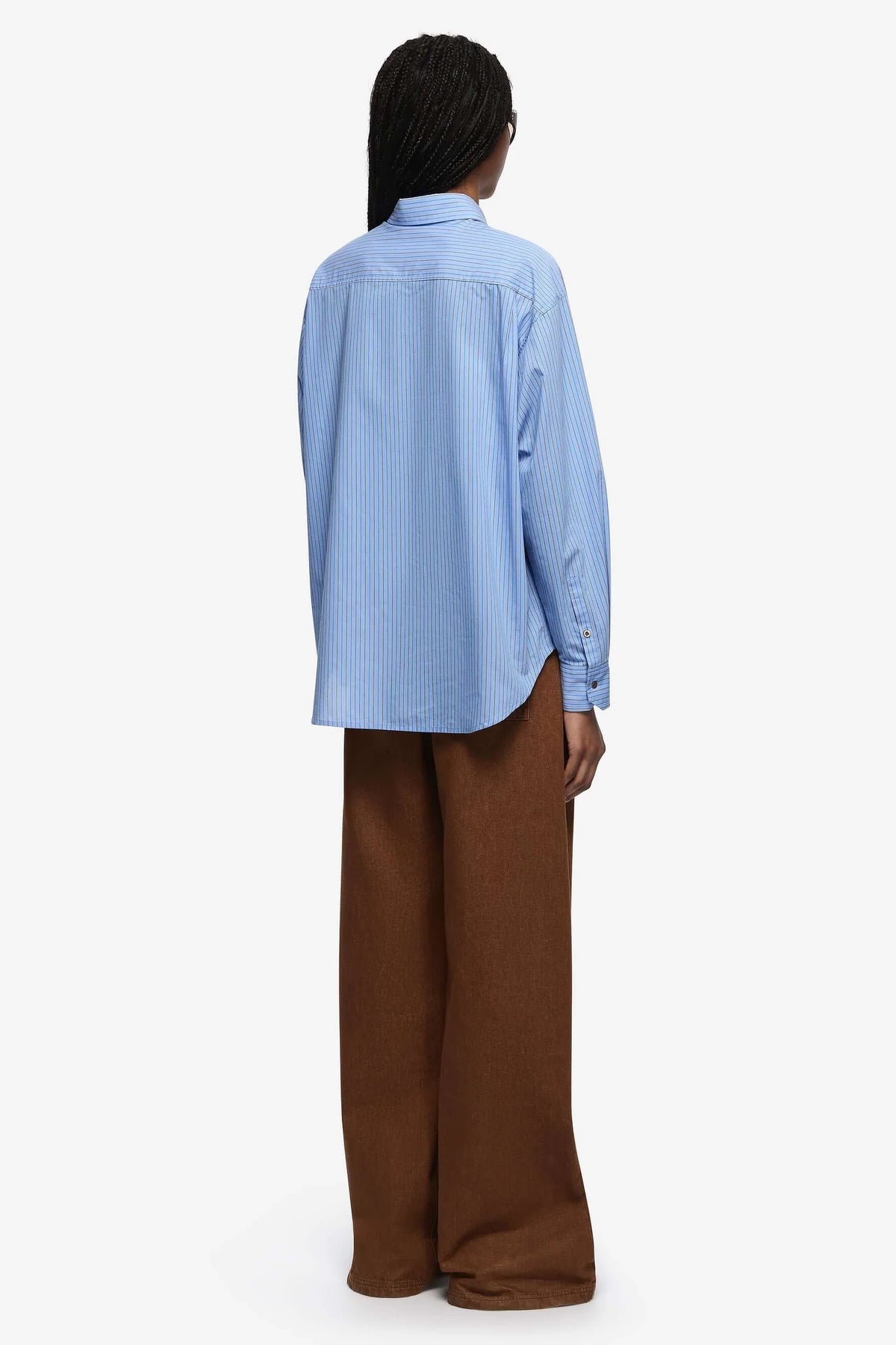 Bec + Bridge Linus Shirt | Chambay Blue Stripe