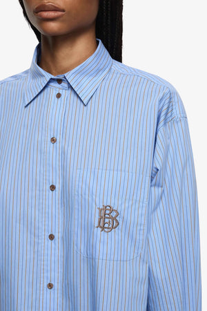 Bec + Bridge Linus Shirt | Chambay Blue Stripe