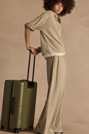 The Upside Soho Tokio Wide Leg Pant | Khaki