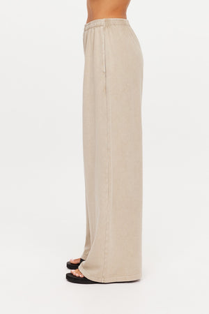 The Upside Soho Tokio Wide Leg Pant | Khaki