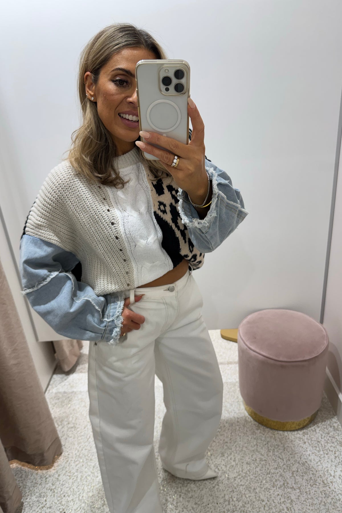 Chosen By Fifi & Annie The Easy Like Sunday Mornings Knit | Leopard