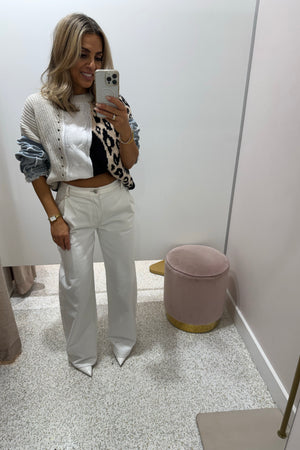 Chosen By Fifi & Annie The Easy Like Sunday Mornings Knit | Leopard