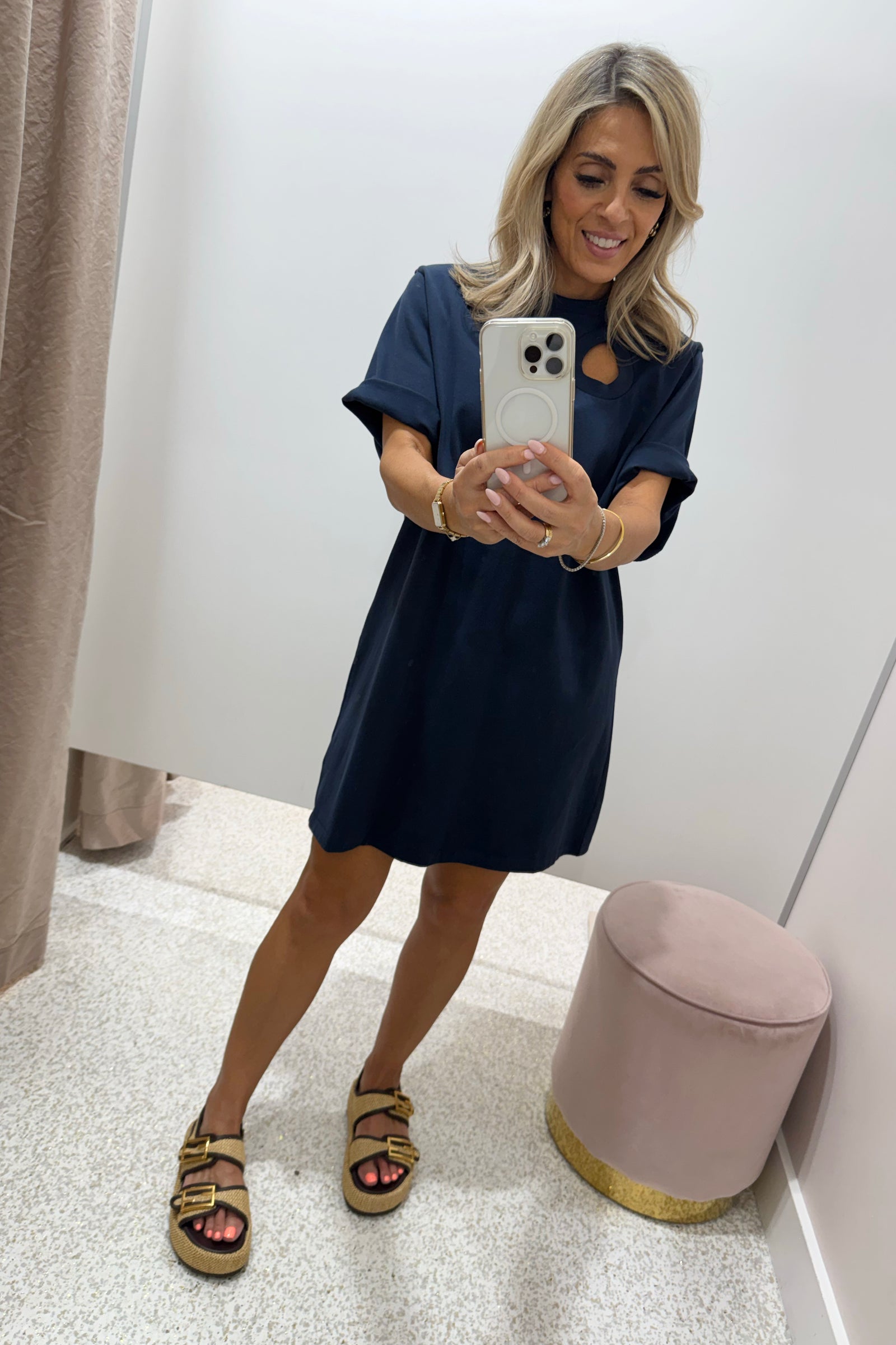 C&M Camilla & Marc Pablo Tee Dress | Navy