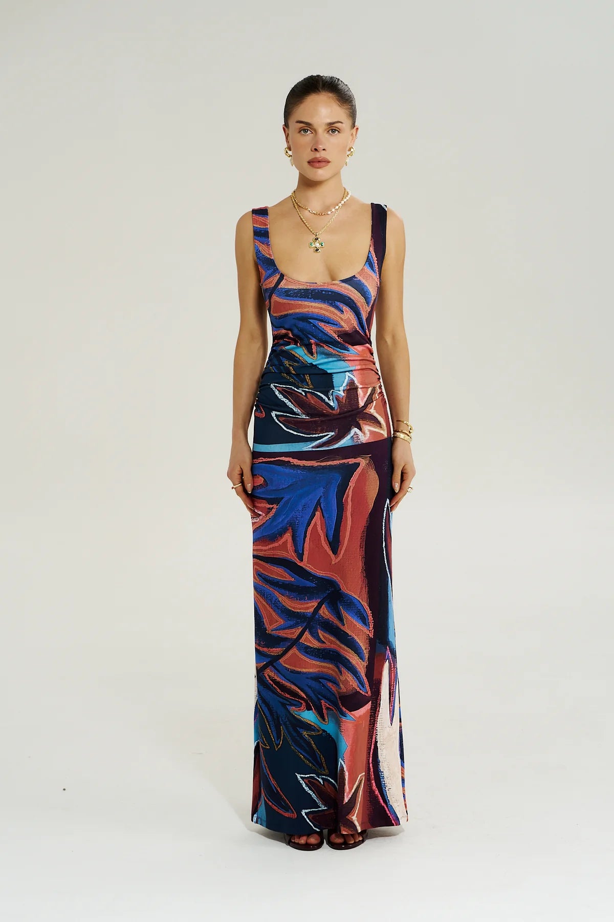 Summi Summi Emma Maxi Dress | Bordeaux