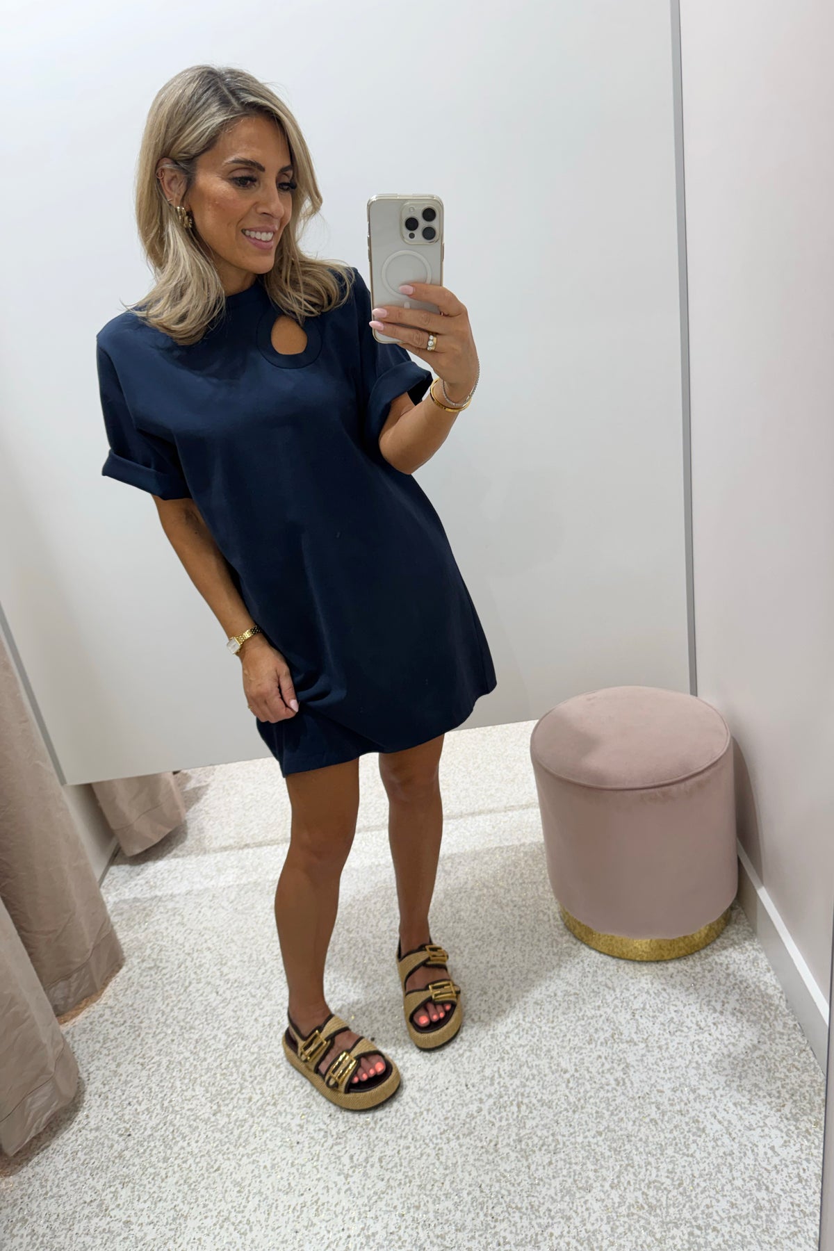 C&M Camilla & Marc Pablo Tee Dress | Navy